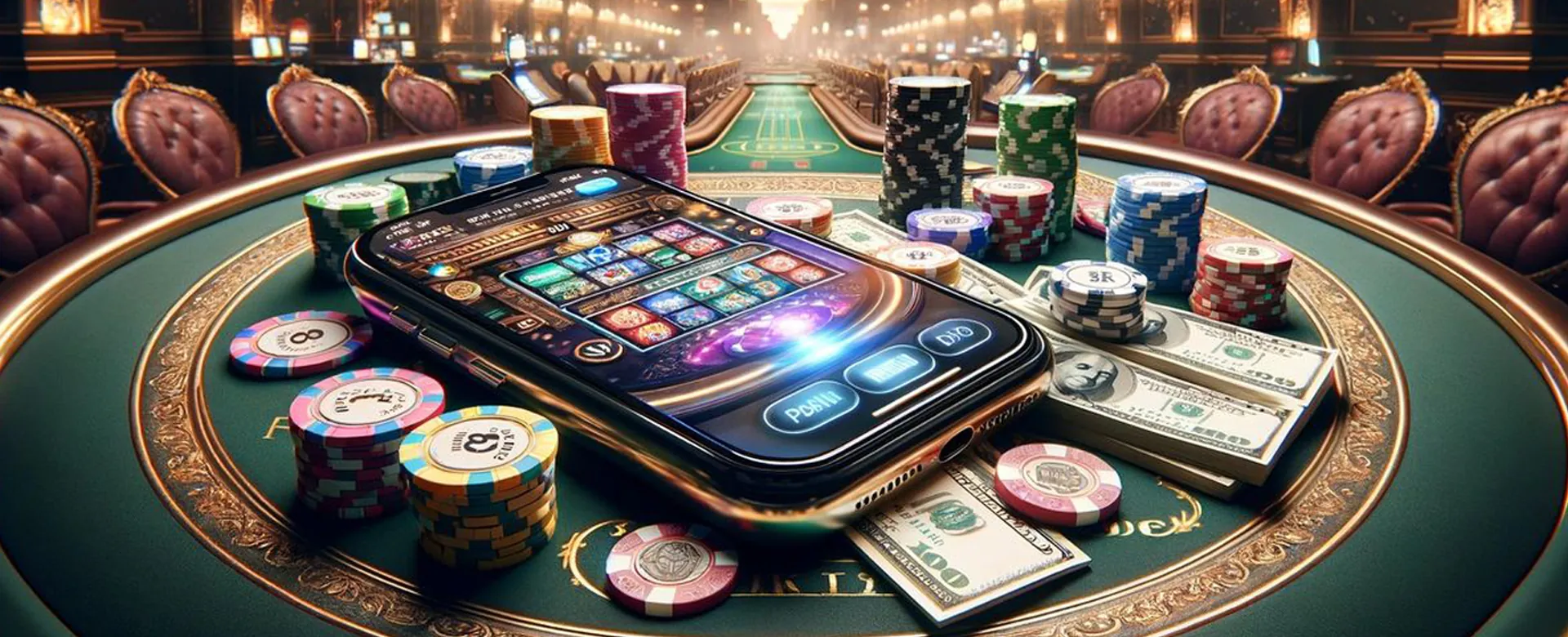 phjoy Registration Hero Image - Golden Casino Scene